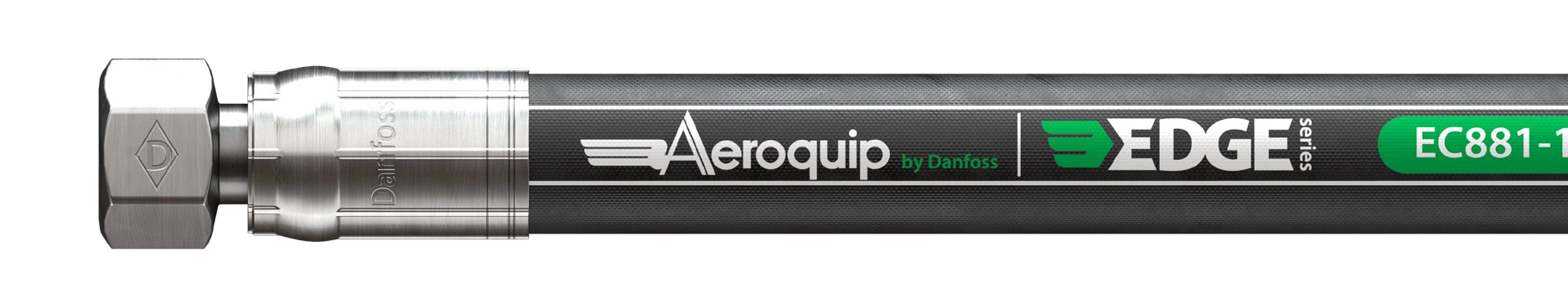 Mangueira e terminal Aeroquip by Danfoss Edge EC881, extraídos do material oficial