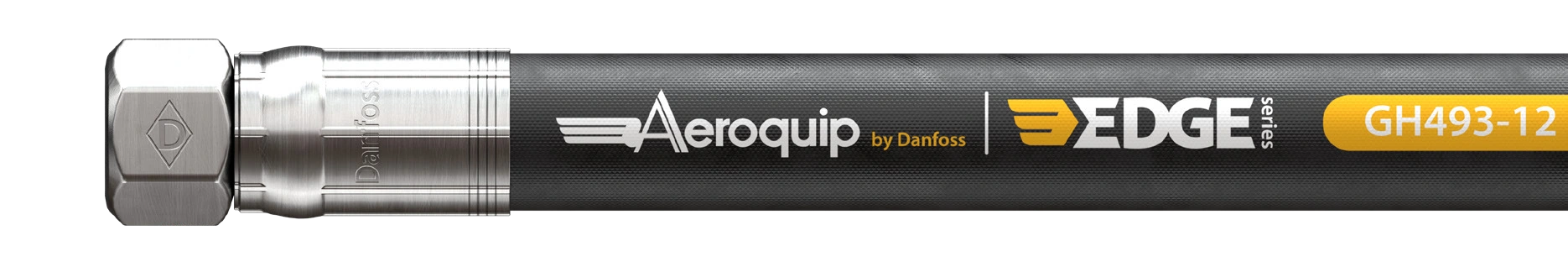 Mangueira e terminal Aeroquip by Danfoss Edge GH493, extraídos do material oficial