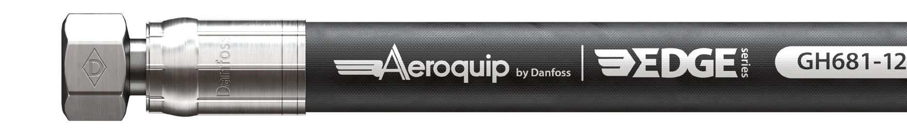 Mangueira e terminal Aeroquip by Danfoss Edge GH681, extraídos do material oficial